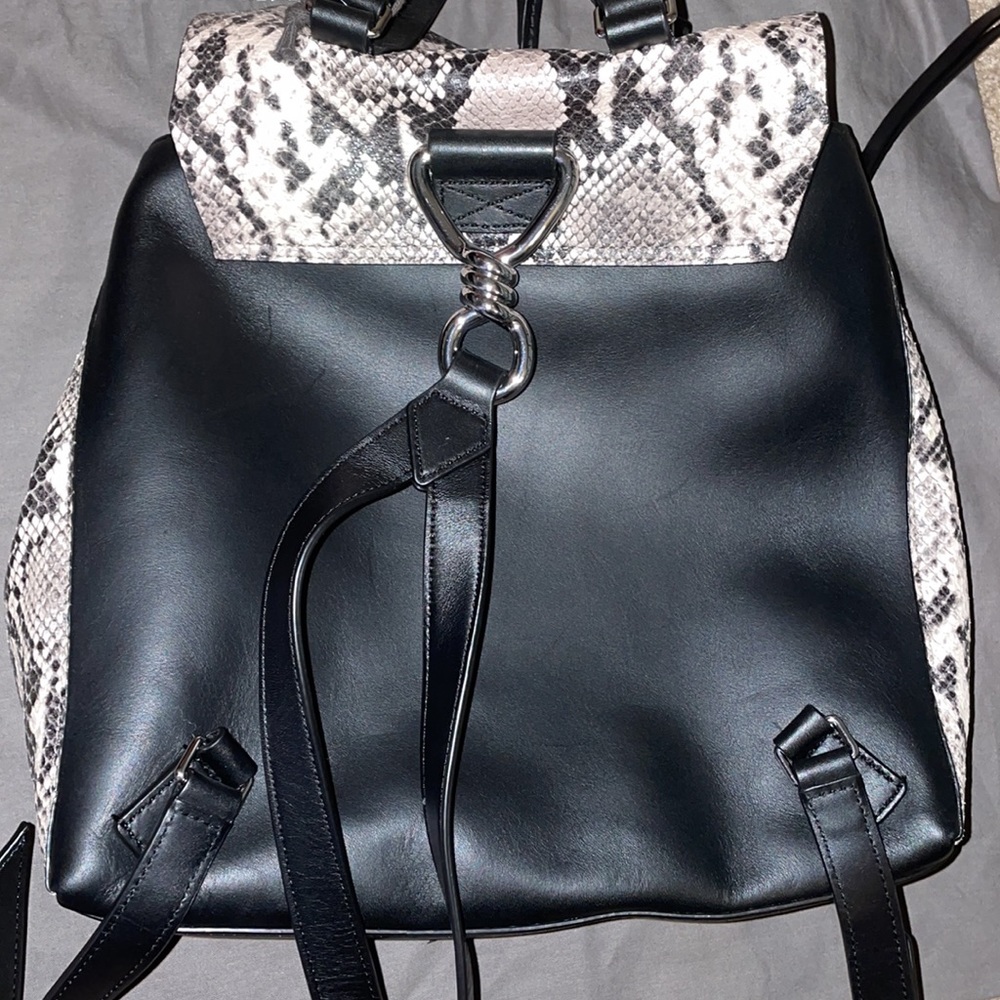 Allsaints Silver Snake Backpack - Picture 6 of 9